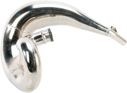 FMF Fatty Pipe 025130 motorcycle exhaust showcasing the high-performance aluminum muffler and sleek design.