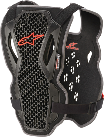 Alpinestars Bionic Action Roost Guard M/L with enhanced ventilation and adjustable fit, designed for motorcycle protection.