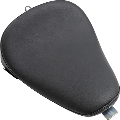 DRAG SPECIALTIES SEATS Bobber solo seat with smooth vinyl for Harley XL 2010-2022 motorcycle, part number 0804-0737.