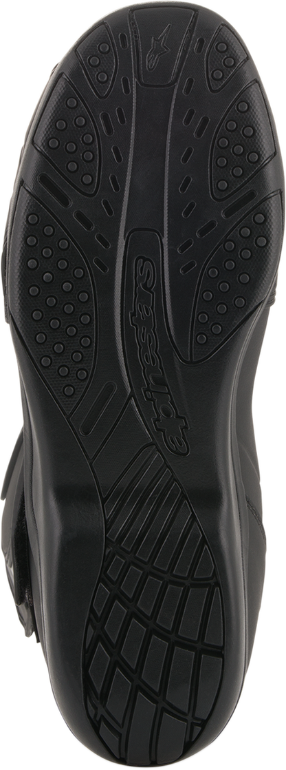 Alpinestars Radon Drystar motorcycle boots in black, US 7.5, EU 41, with protective features and sturdy design