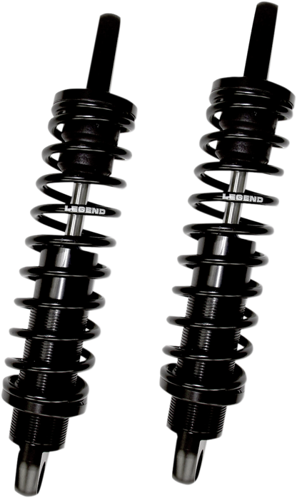 Legend Suspension Revo FL coil suspension, 13-inch heavy-duty black coil spring for off-road or vehicle suspension systems.