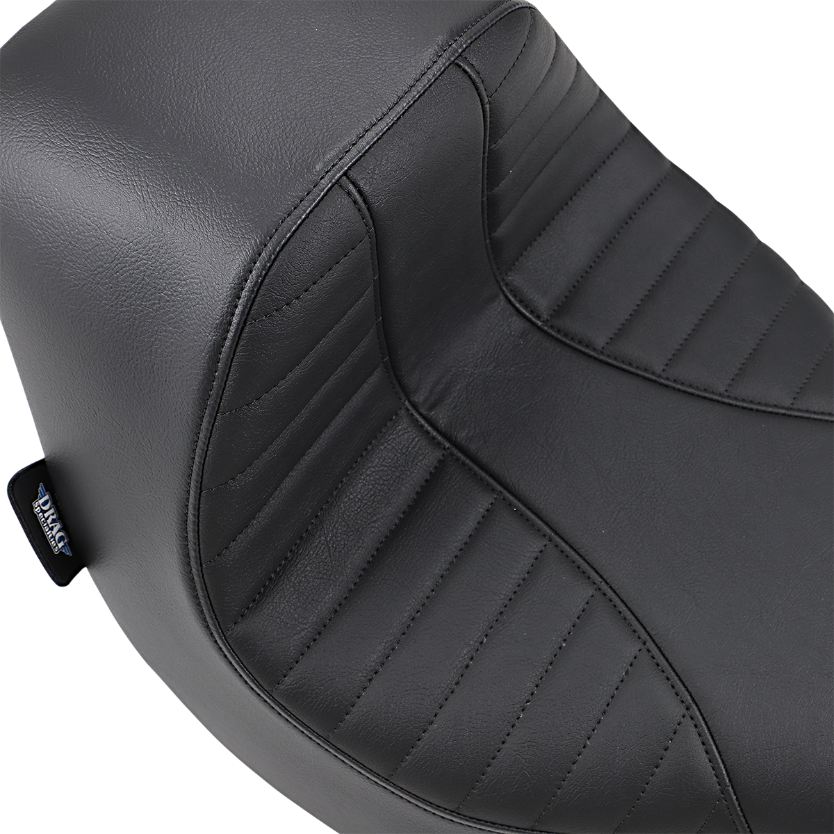 EZ-Solo seat with Scorpion stitch by Drag Specialties Seats for FLFB/S 2018-2025, featuring vinyl upholstery and streamlined design.