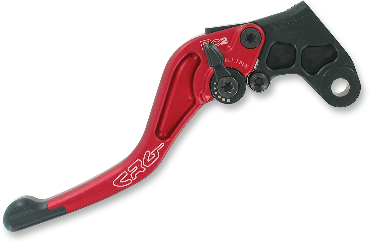 CRG RC2 Shorty Clutch Lever - Red (Part Number 2AN-642-H-R)