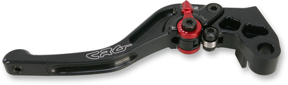 CRG RC2 Shorty Clutch Lever in black with 2AN-643-H-B model number, featuring a compact and ergonomic design for motorcycle use.