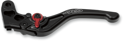 Black CRG RC2 Shorty Clutch Lever with 2AN-662-H-B design, showcasing a sleek and compact motorcycle clutch lever.