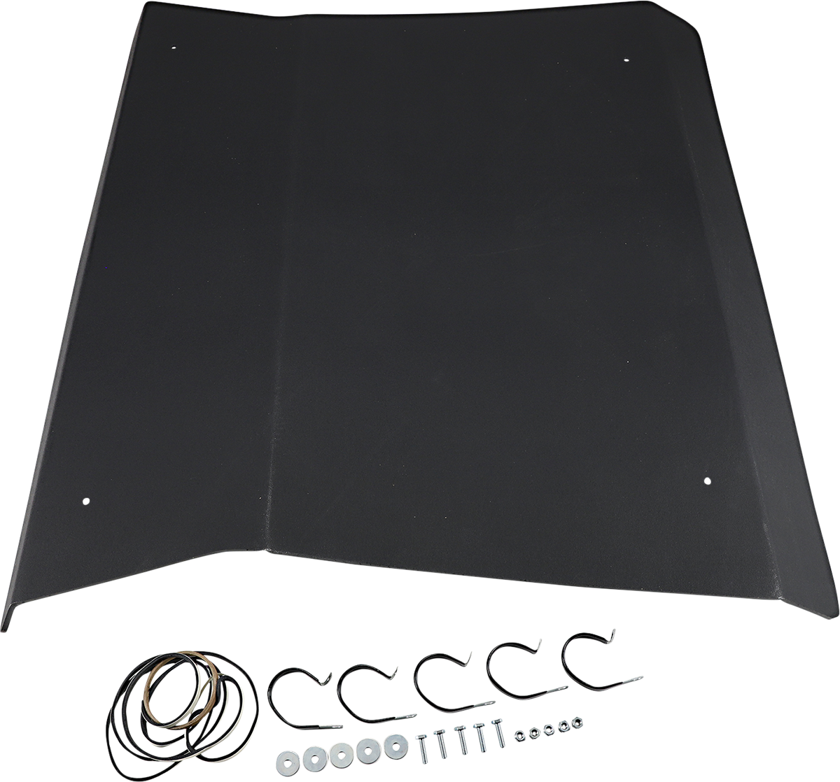 Moose Offroad UTV roof made of one-piece polyethylene with UV stabilizers, designed for off-road durability and protection