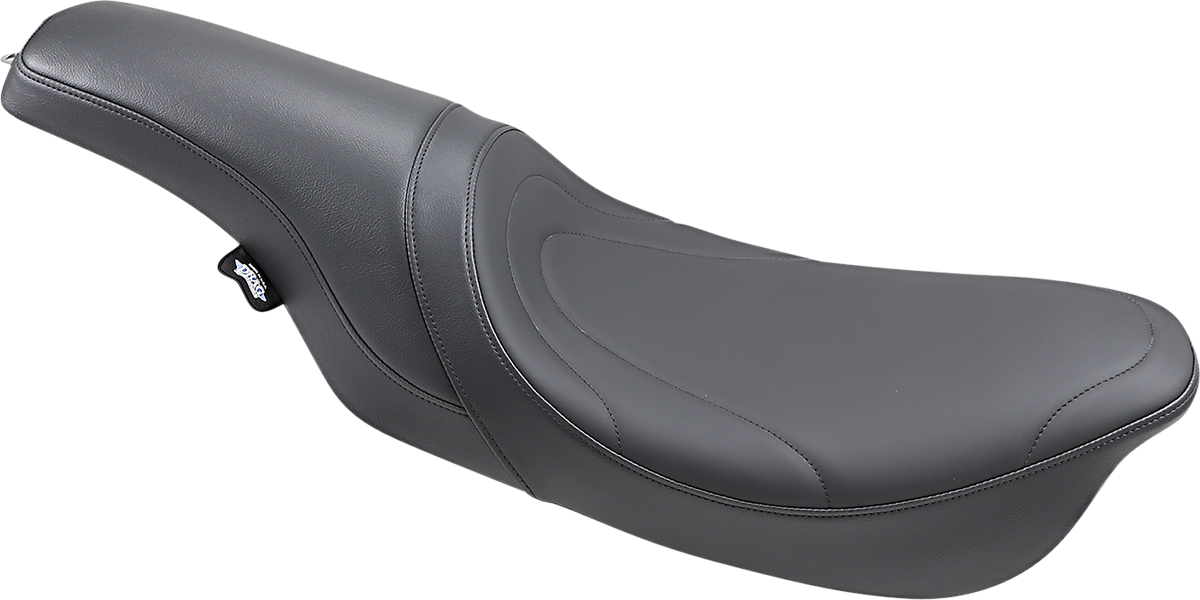 Drag Specialties Predator Seat with mild stitching for Harley FLHR/FLHX 1997-2007, motorcycle seat with comfortable design