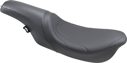 Drag Specialties Predator Seat with mild stitching for Harley FLHR/FLHX 1997-2007, motorcycle seat with comfortable design