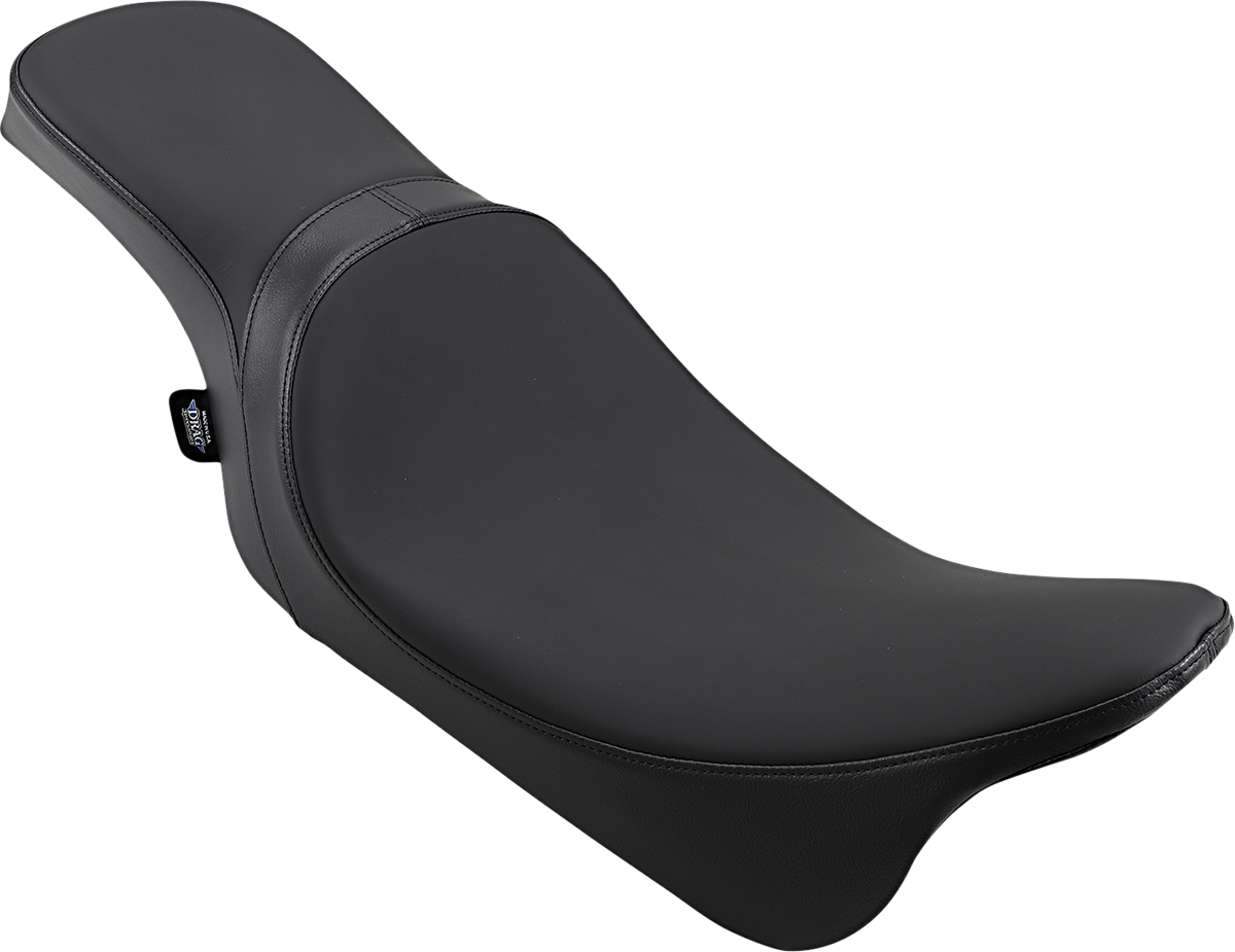 Drag Specialties Predator 2-up smooth seat for Harley FL models 2008-2023, motorcycle seat with comfortable design