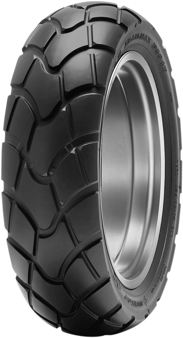 Dunlop D604 front motorcycle tire 120/70-12 51L with tread pattern suitable for high-performance riding.