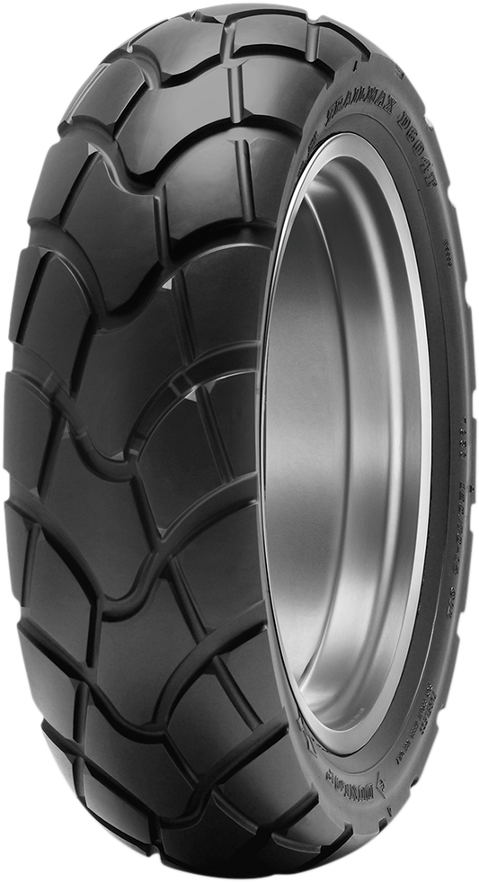 Dunlop D604 front motorcycle tire 120/70-12 51L with tread pattern suitable for high-performance riding.