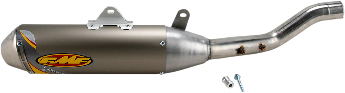 FMF PowerCore 4 Muffler 044300 – Enhanced Performance with Aluminum Construction and Removable Spark Arrestor