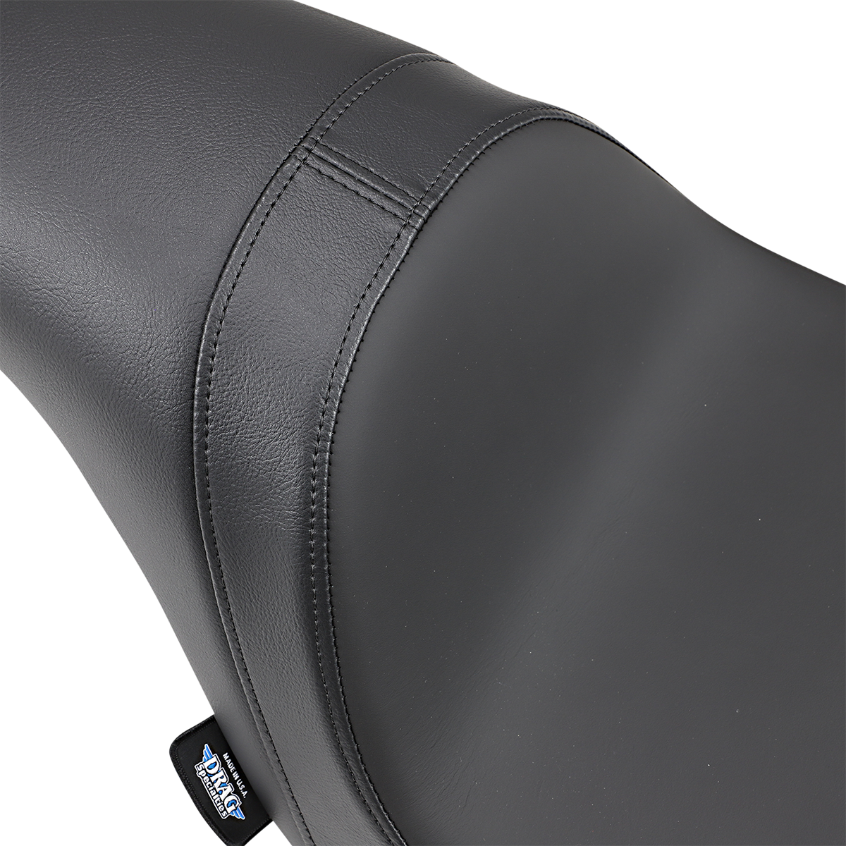 DRAG SPECIALTIES SEATS Predator Seat in smooth solar leather for FXBR/S 2018-2020 motorcycle, part no. 0802-1265.