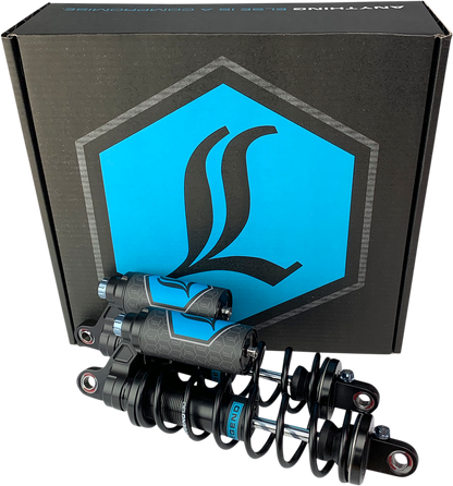 Legend Suspension Revo ARC piggyback shocks for FXR 13-inch heavy-duty motorcycle suspension system, part 1310-1899