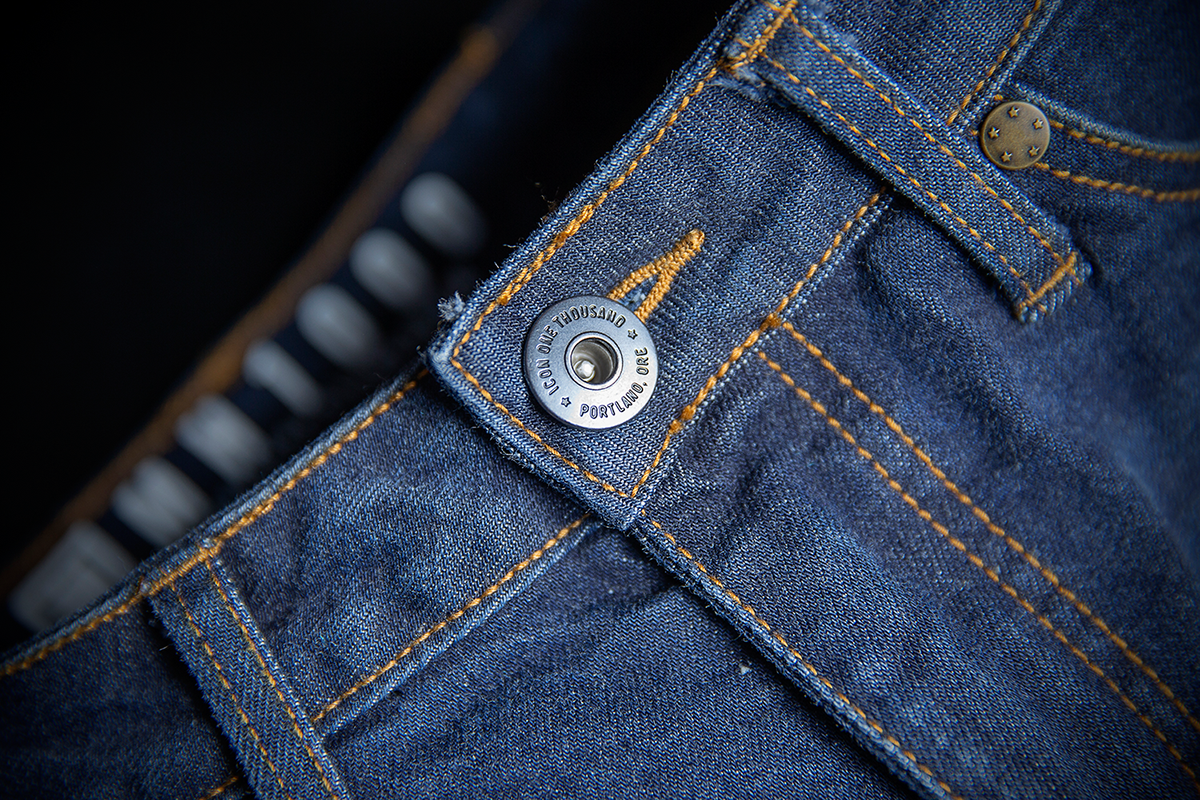 ICON Women's MH1000™ Blue Jean in US size 0, showing classic denim fabric and fit designed for women.