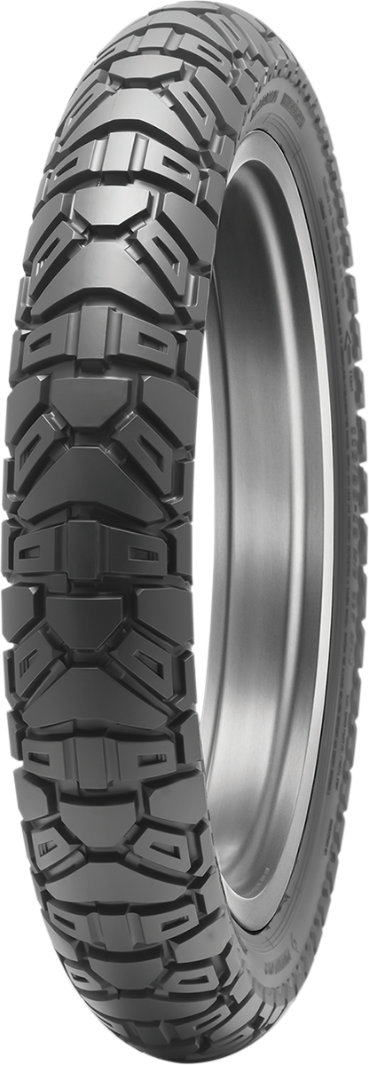DUNLOP, Dunlop Trailmax Mission Front Tire 120/70B19 60T for Adventure and Off-Road Riding