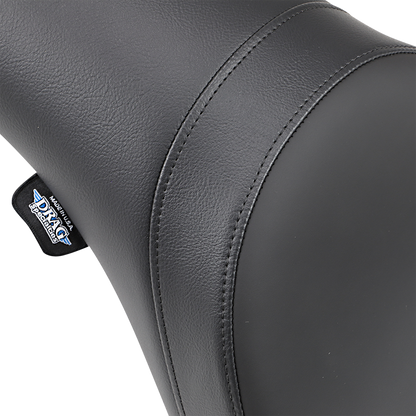DRAG SPECIALTIES SEATS Predator seat for Dyna motorcycles, smooth finish, compatible with 2006-2017 models, part No. 0803-0291