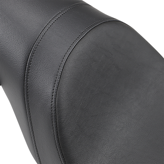 DRAG SPECIALTIES SEATS Predator Seat for Dyna '06-'17 with smooth finish, motorcycle seat designed for comfort and style