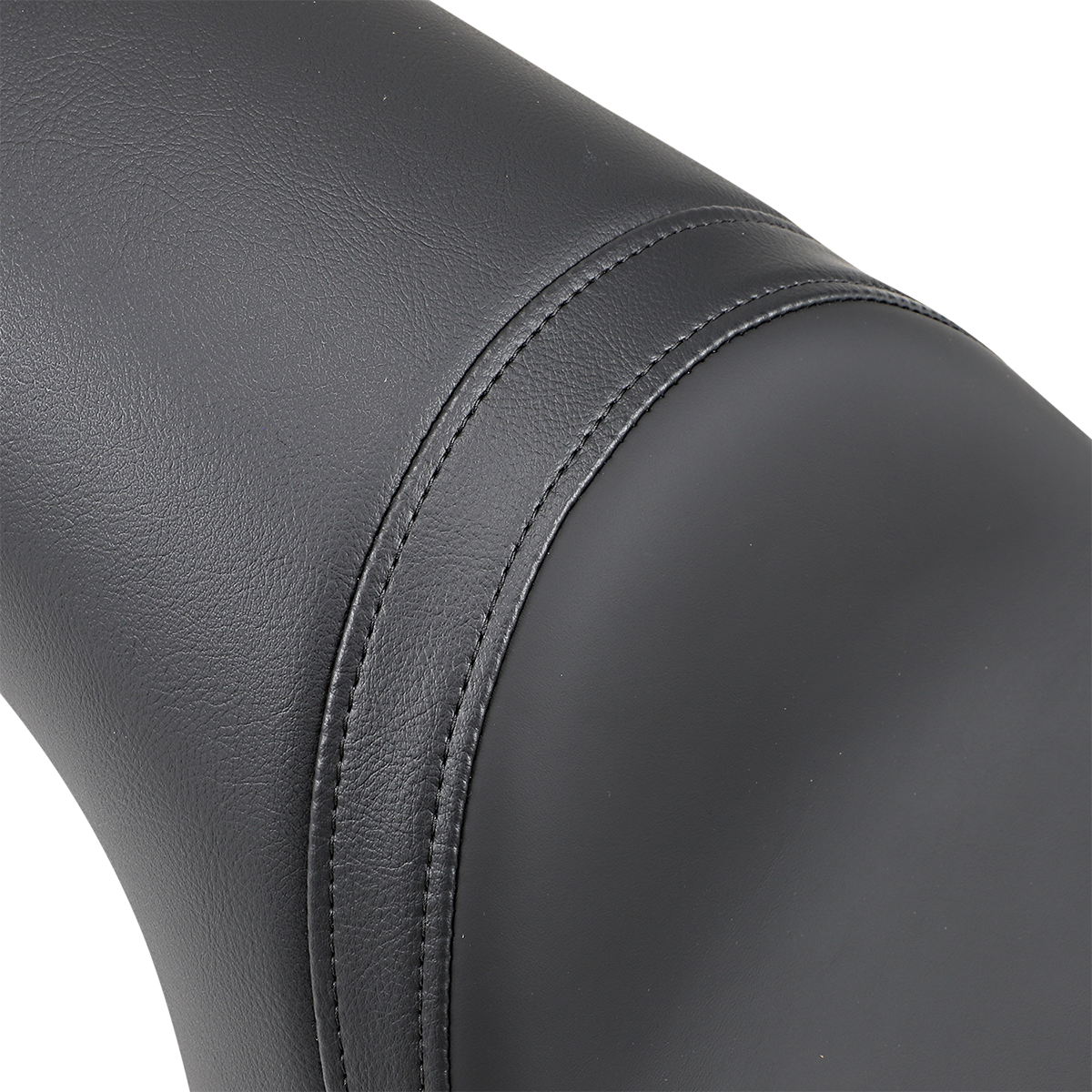 Drag Specialties Predator Seat for Harley XL 2004-2022, smooth solar reflective surface, motorcycle seat with sleek design