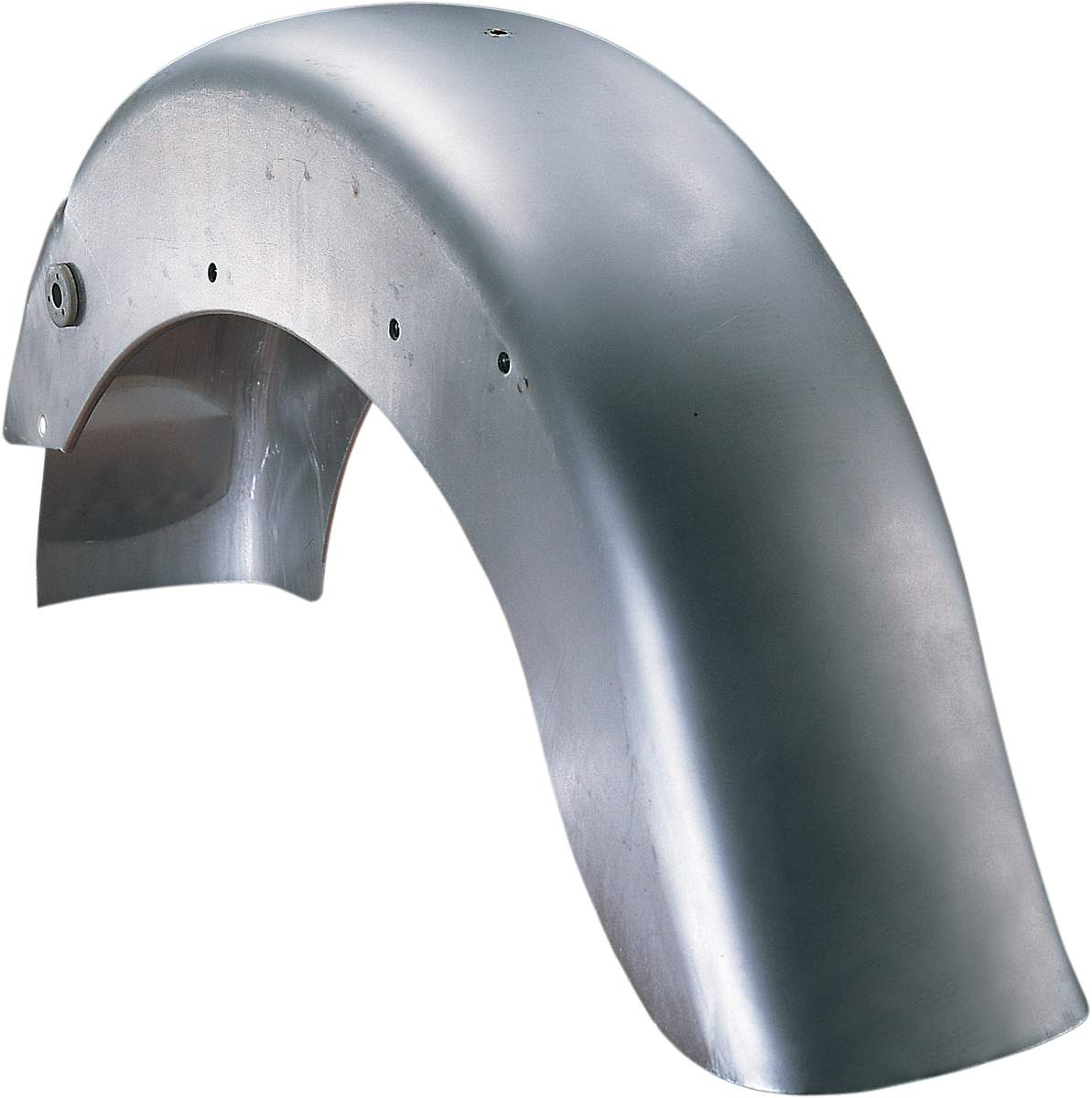 Steel rear fender for 4-speed FL Harley Davidson models by Drag Specialties, part number 72522R.