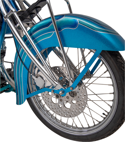 DRAG SPECIALTIES 11.5-inch Front Drilled Brake Rotor for Harley-Davidson 060176ASP-BC648