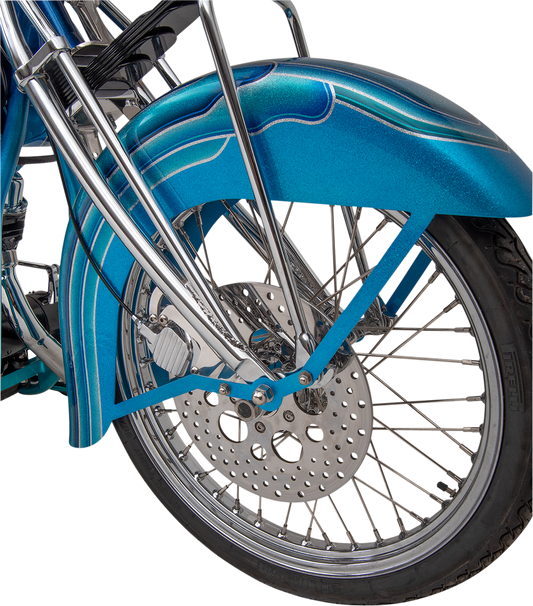 DRAG SPECIALTIES 11.5-inch Front Drilled Brake Rotor for Harley-Davidson 060176ASP-BC648