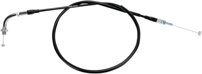 PARTS UNLIMITED vinyl covered throttle cable for 1970-1983 Honda CB/FT models, part #17910-341-000A, with detailed cable and connectors.