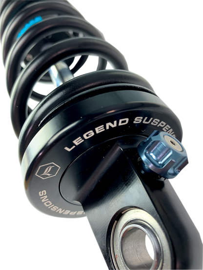 Legend Suspension Revo ARC remote reservoir shocks, 13-inch black suspension shocks with part number 1310-1878.