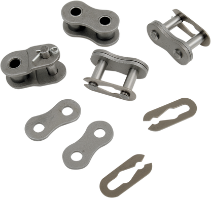 Parts Unlimited T4204 chain repair kit for standard motorcycle chains, includes tools and parts for chain maintenance and repair.