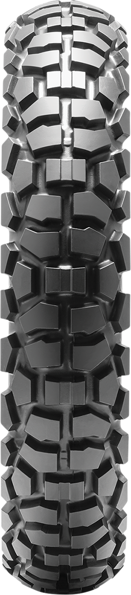 Dunlop D605 rear motorcycle tire 4.60-18 with 63P load rating, suitable for both road and off-road riding.