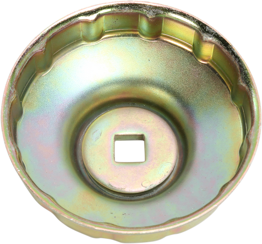 PARTS UNLIMITED 73 mm oil filter wrench for Aprilia motorcycles, designed for easy removal and installation of oil filters.