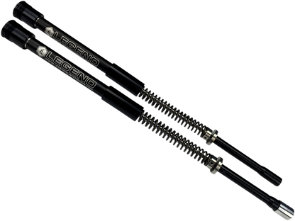 Legend Suspension Standard AXEO front suspension for 2014-2016 Trike with 49mm diameter, featuring sturdy suspension components.