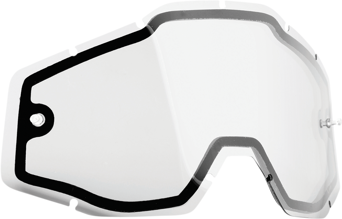 FMF PowerBomb/PowerCore Dual Pane Replacement Lens – Clear F-59007-00001