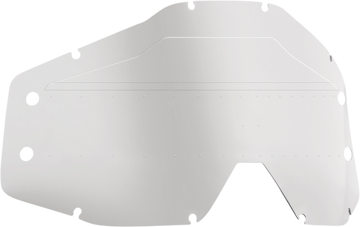 FMF Youth PowerBomb Film System Lens in clear, lightweight design, model F-59030-00001, for camera or imaging equipment