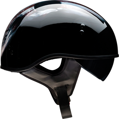Z1R, Z1R Vagrant Helmet USA Skull Black Medium - Part 0103-1309