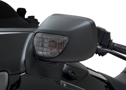 SHOW CHROME Front Turn Signal - 01-19 GL 1800/13-16 F6B - Smoke 52-733SK - Howling Moto