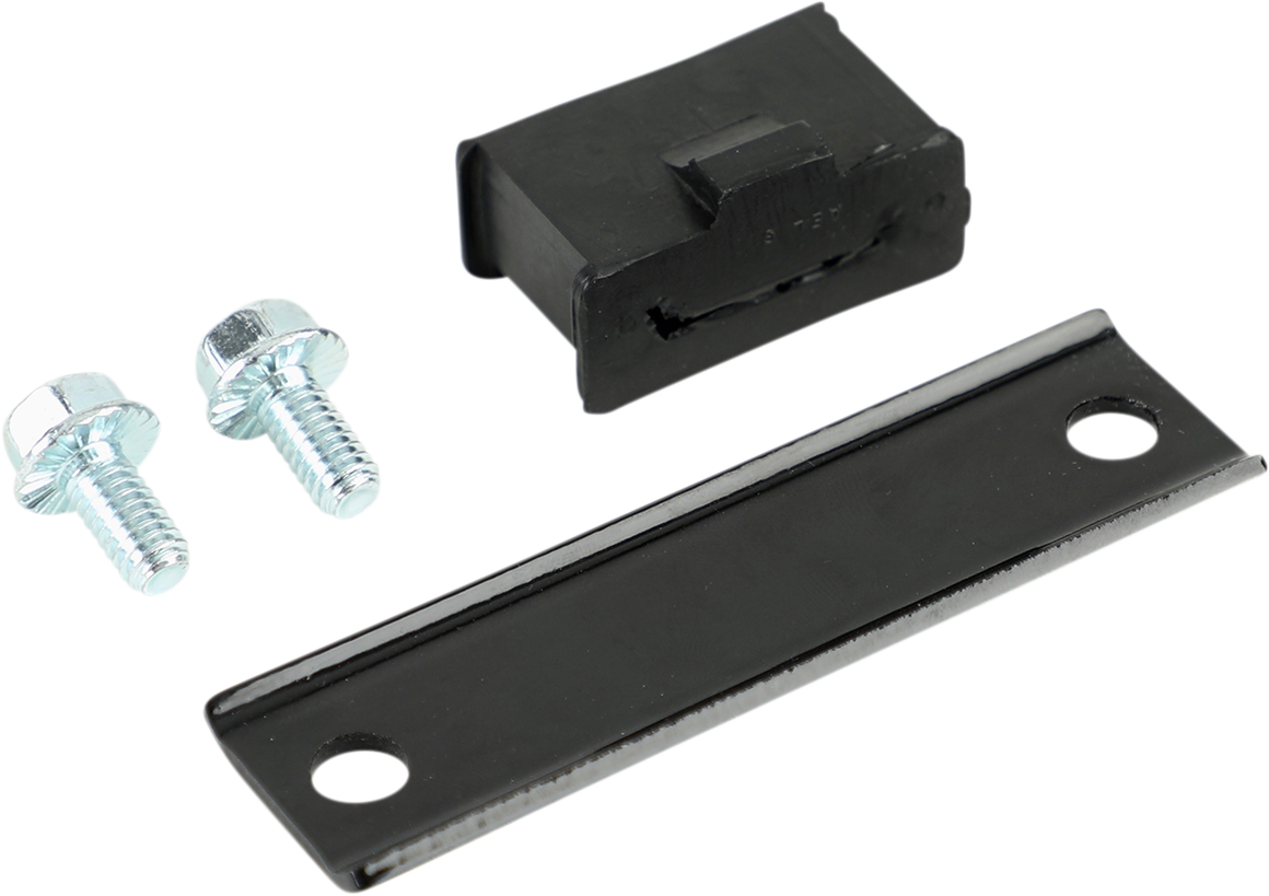 DRAG SPECIALTIES motorcycle exhaust support kit 1861-1518, metal brackets and hardware for secure exhaust system installation