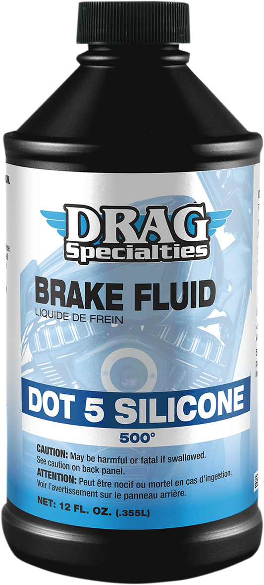 DRAG SPECIALTIES OIL, DRAG SPECIALTIES OIL DOT 5 Brake Fluid - 12 fl oz | Part Number 37030014