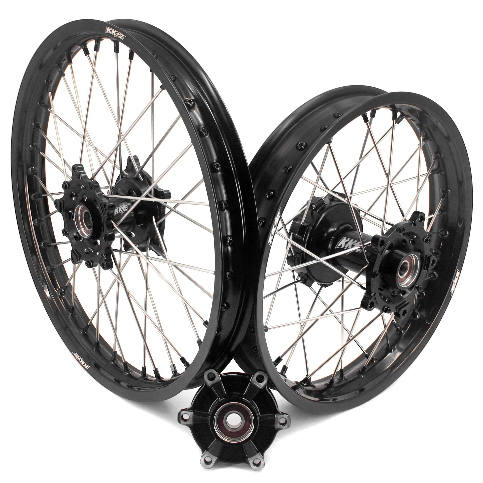 KKE 1.85*21 & 2.5*18 Motorcycle Tubed Spoke Wheels Rims Fit Yamaha Tenere 700 2019-2025 - Howling Moto