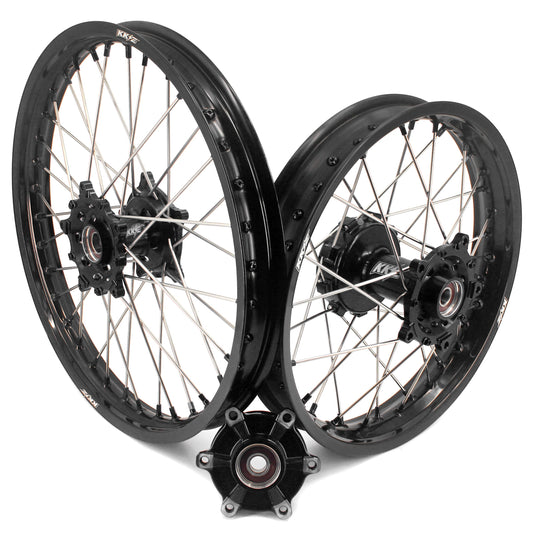 KKE 1.85*21 & 2.5*18 Motorcycle Tubed Spoke Wheels Rims Fit Yamaha Tenere 700 2019-2025 - Howling Moto