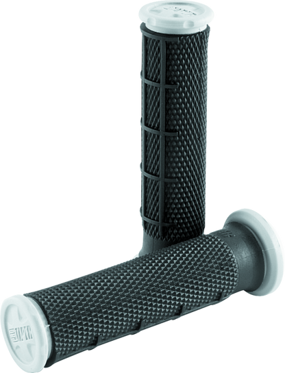 Black ProTaper 1/2 Waffle ATV grips with textured pattern, designed for comfortable handling and durable performance.