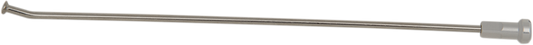 Moose Offroad MX1 21-inch stainless steel spoke with nipple, 8 gauge, for front inner and outer wheel assembly.