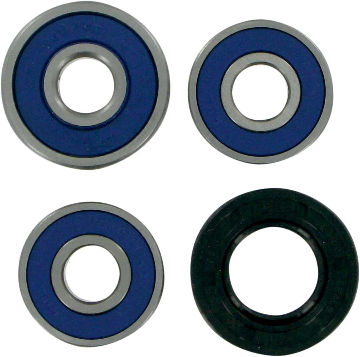 Moose Offroad rear wheel bearing kit for KLX and DR-Z 125 motorcycles, includes wheel bearing components.