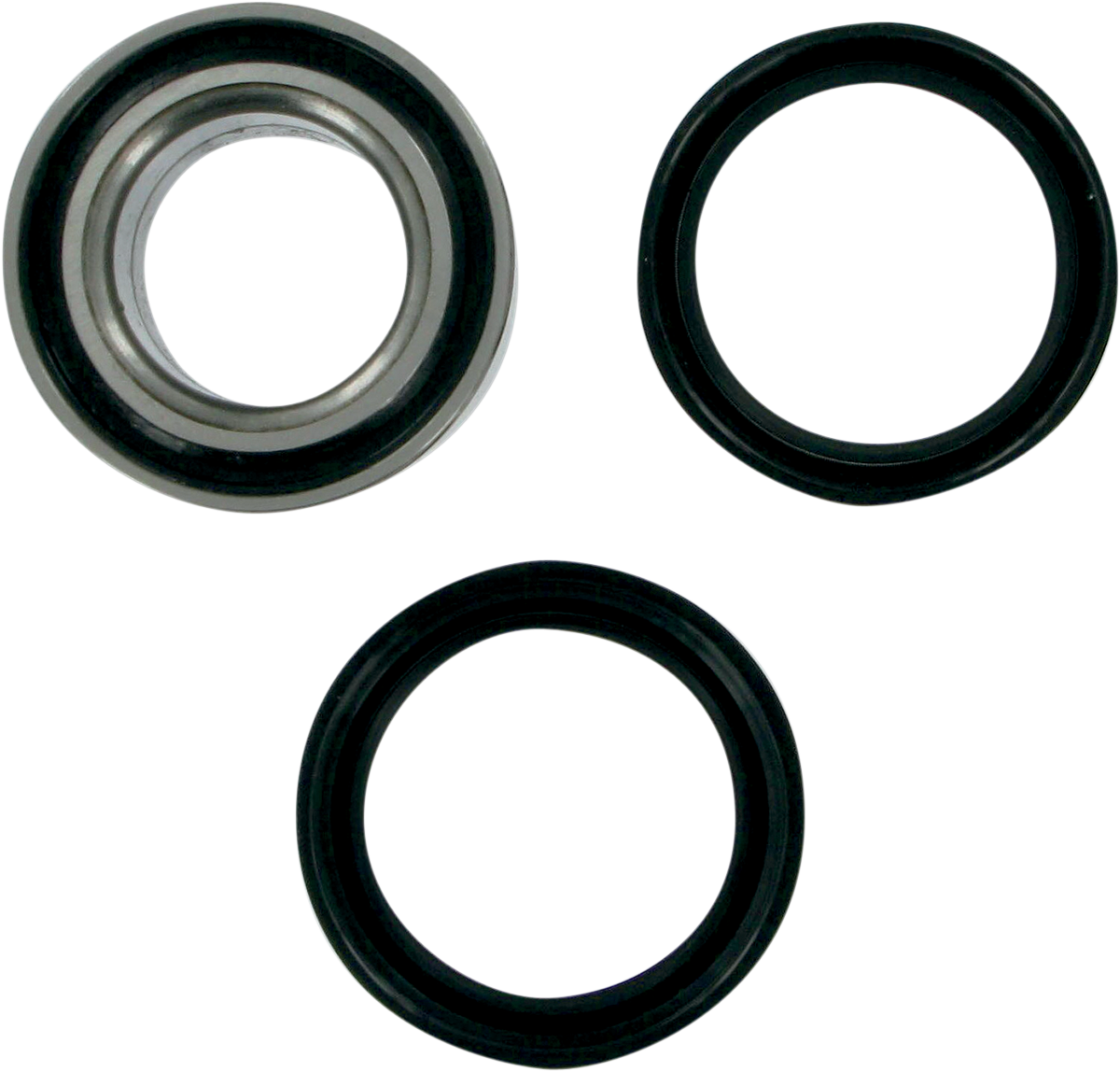 Moose Offroad rear wheel bearing kit for Suzuki vehicles, part number 25-1537, with bearings and hardware included.