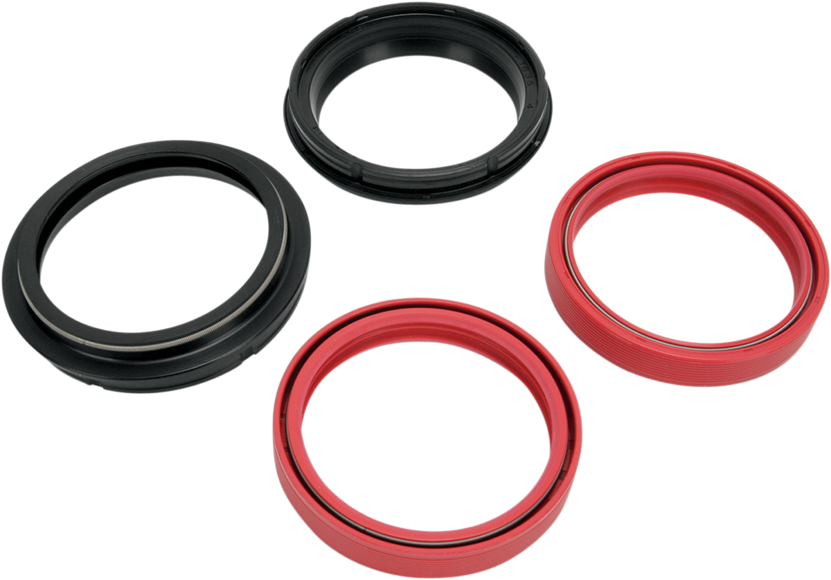 Moose Offroad 48mm fork seal kit for durable suspension performance, part number 56-146, showing the seal components in the image.