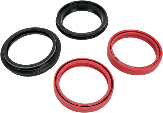 Moose Offroad 48mm fork seal kit for durable suspension performance, part number 56-146, showing the seal components in the image.