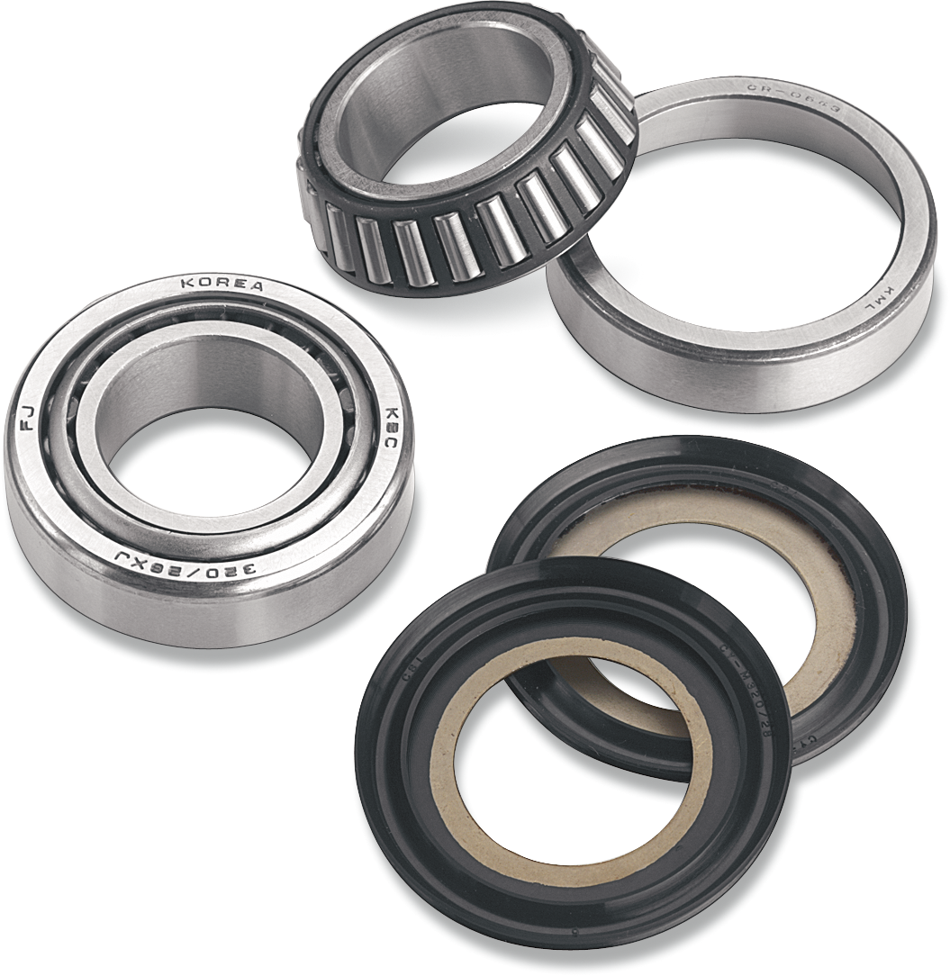 Moose Offroad Lower Steering Stem Bearing Kit Part #25-1460 showing a close-up of the bearing components on a white background.