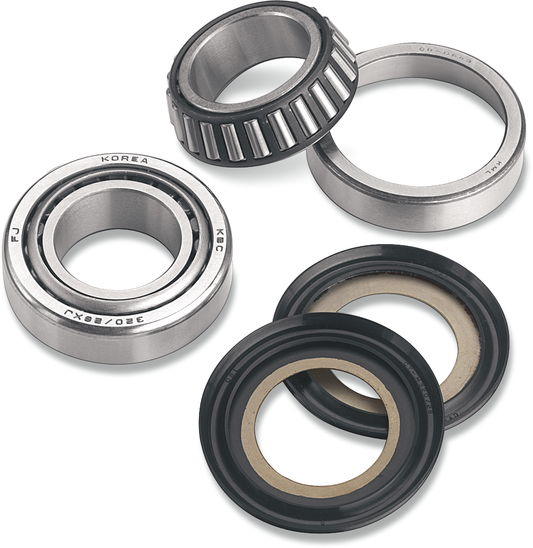Moose Offroad Lower Steering Stem Bearing Kit Part #25-1460 showing a close-up of the bearing components on a white background.