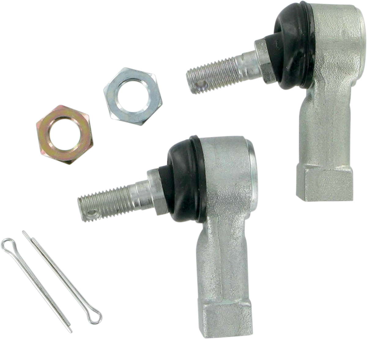 MOOSE OFFROAD front inner and outer tie rod end kit for off-road vehicles, part 51-1006, with metal components and rubber boots.