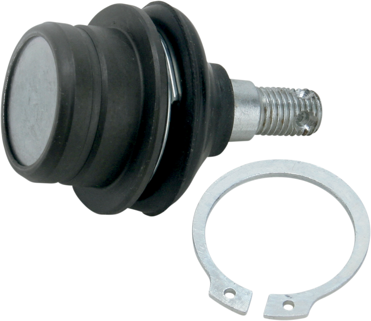 Heavy-duty MOOSE OFFROAD upper ball joint for KXF and LTZ400, compatible with Honda, Kawasaki, and Suzuki motorcycles.